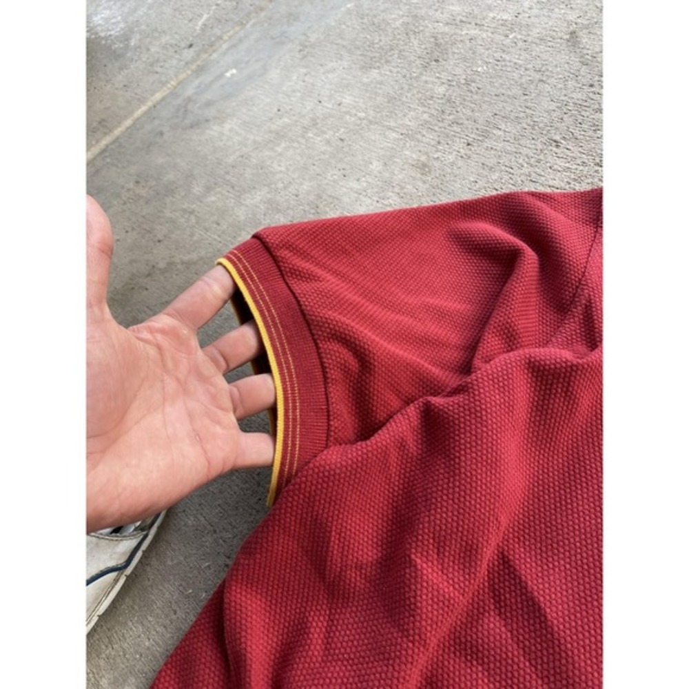 Vintage USC Trojans Polo Shirt Mens XL Red NCAA Football Nike Embroidered Golf - Picture 8 of 16